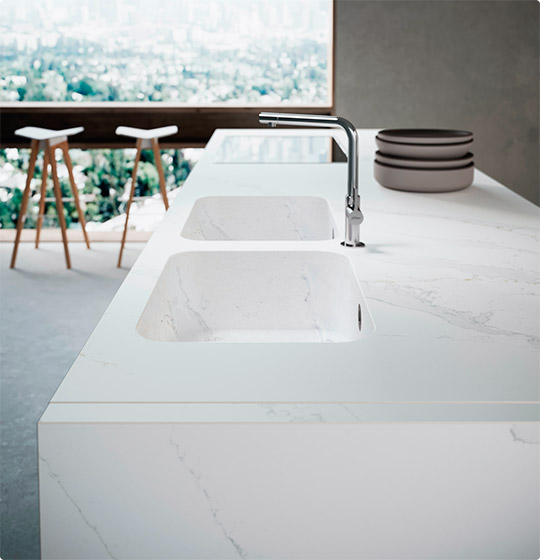 Discover Silestone. Kitchen+Bathroom.
